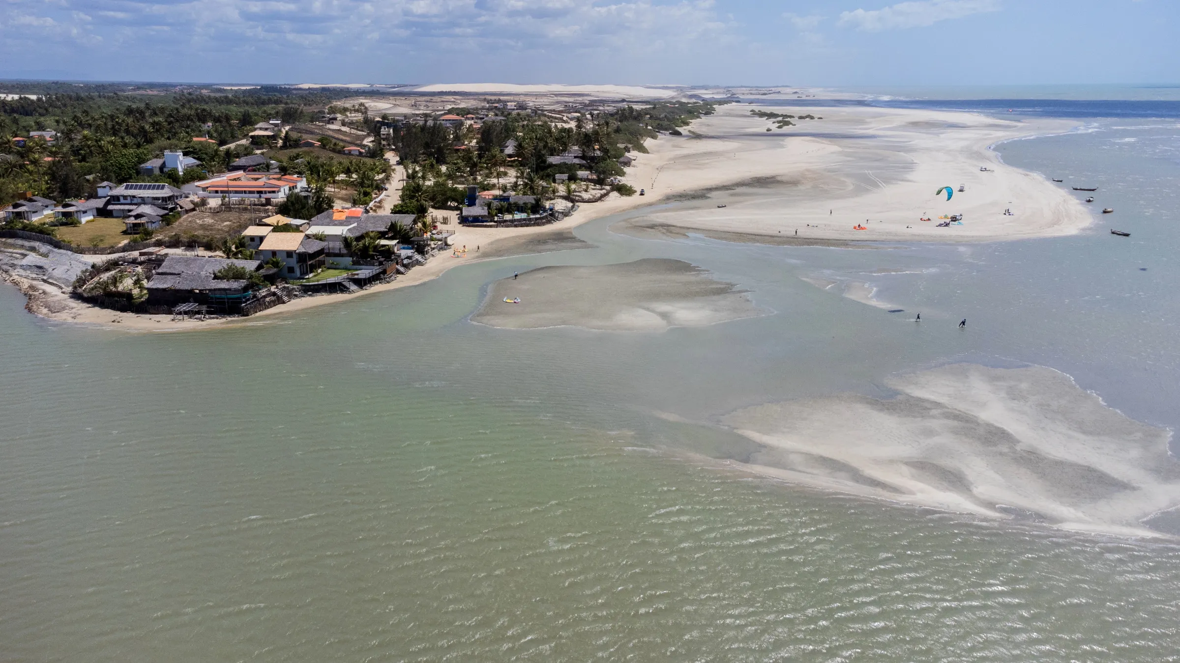 Kitesurf em Tatajuba, Ceará