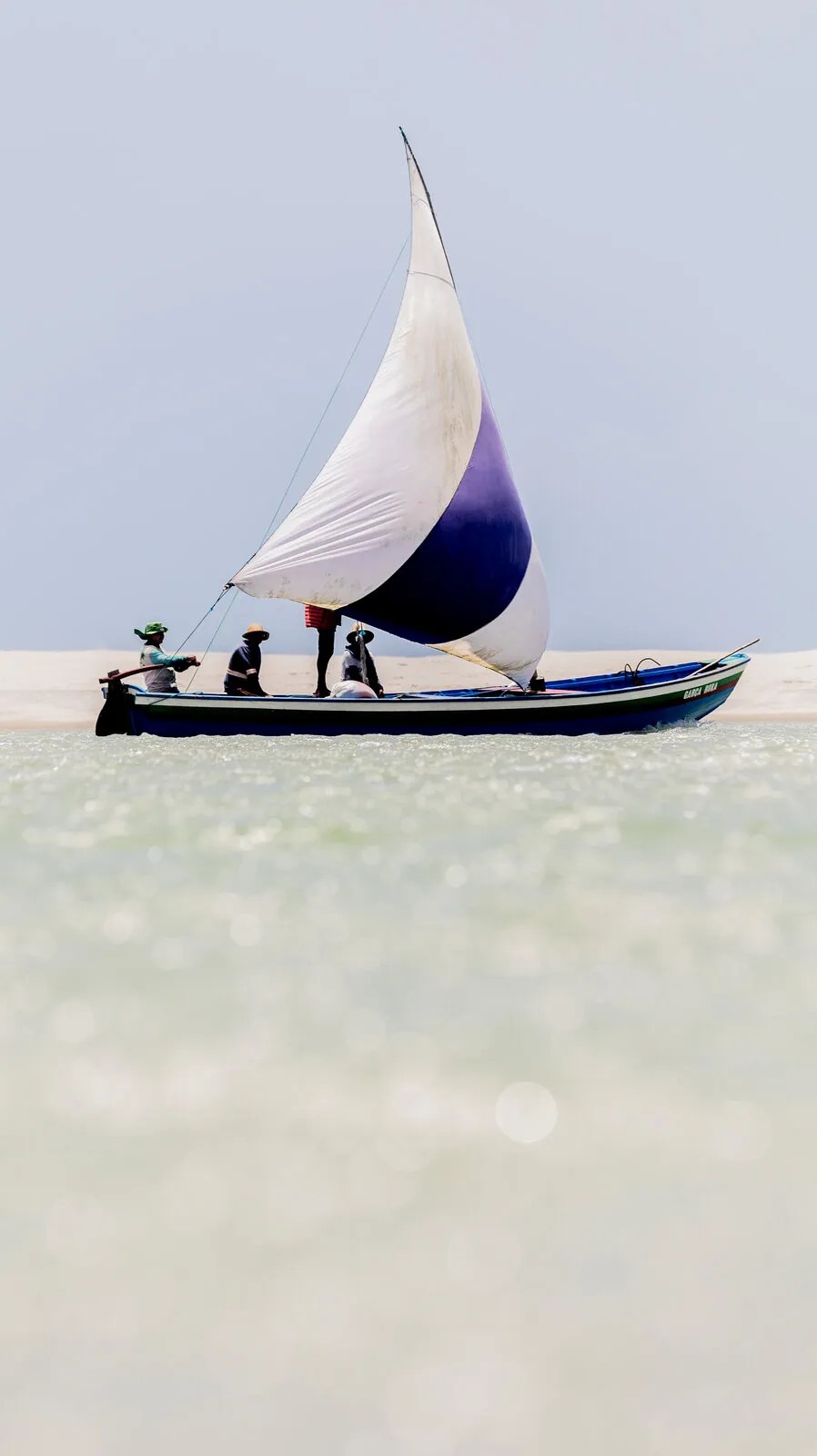Kitesurf na trip da Fridsland em Tatajuba